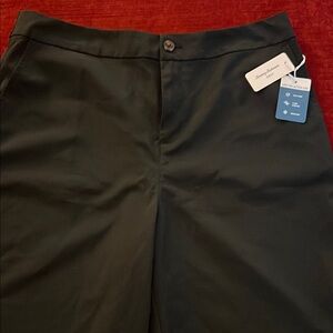 Black Tommy Bahamas Golf shorts.  Flat front.  Sz XL.  New.  Never worn